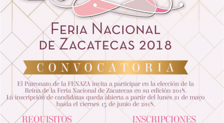 convocatoria reina fenaza 2018